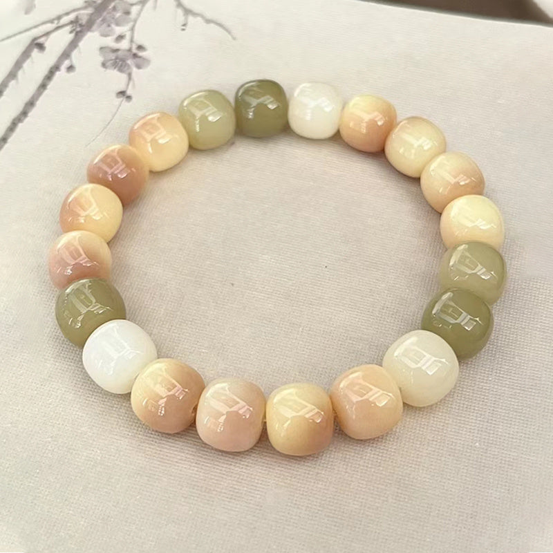 Natural Bodhi Seed Bracelet