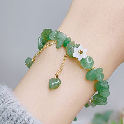 Stone Pearl Bracelet Shell