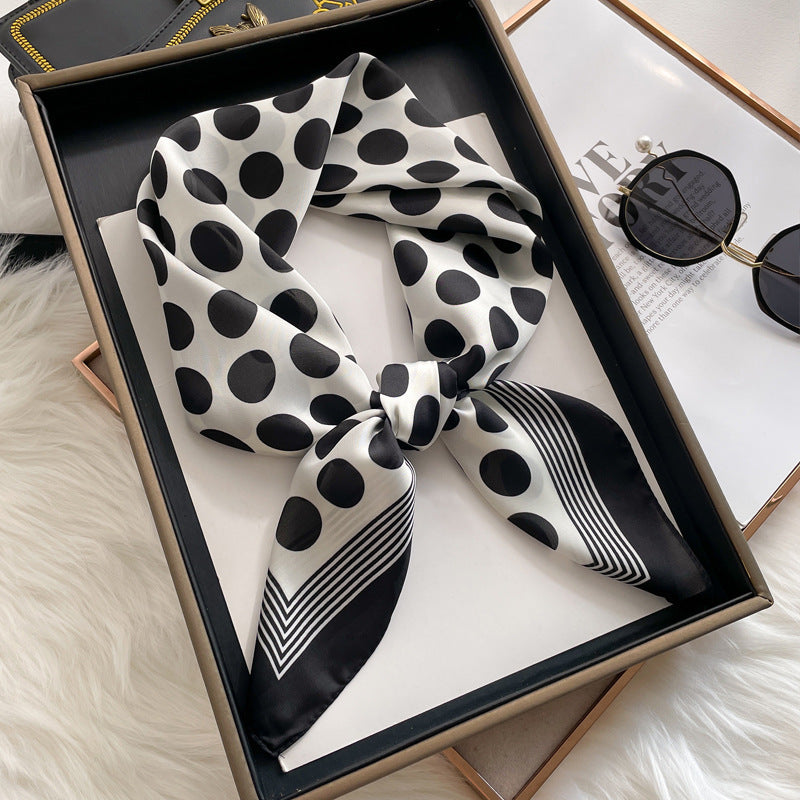 Silk Scarf Women's Headscarf Spring And Autumn