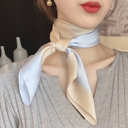 Silk Scarf Women's Headscarf Spring And Autumn