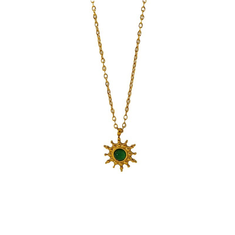 Vintage Emerald Necklace