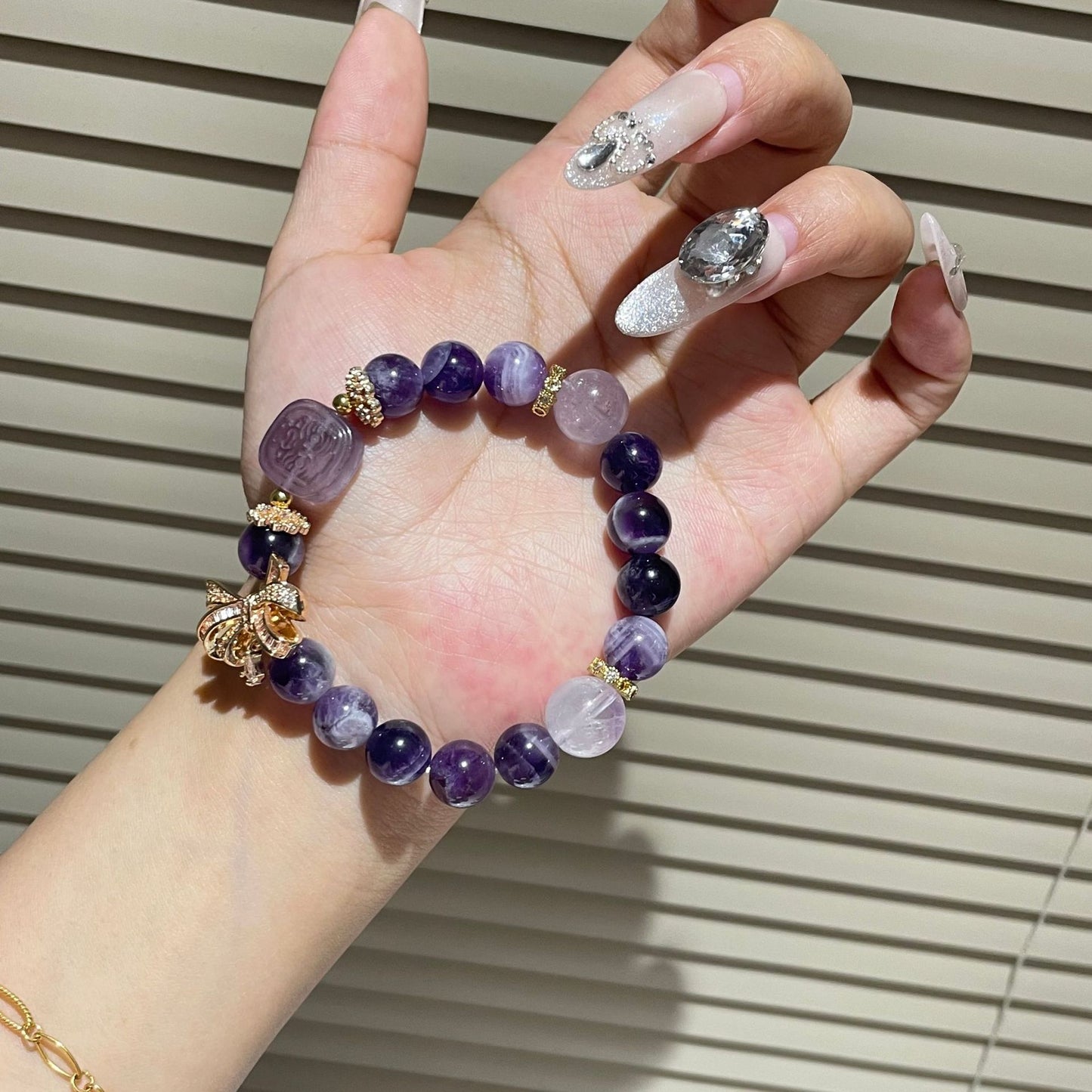 Natural Amethyst Bracelet