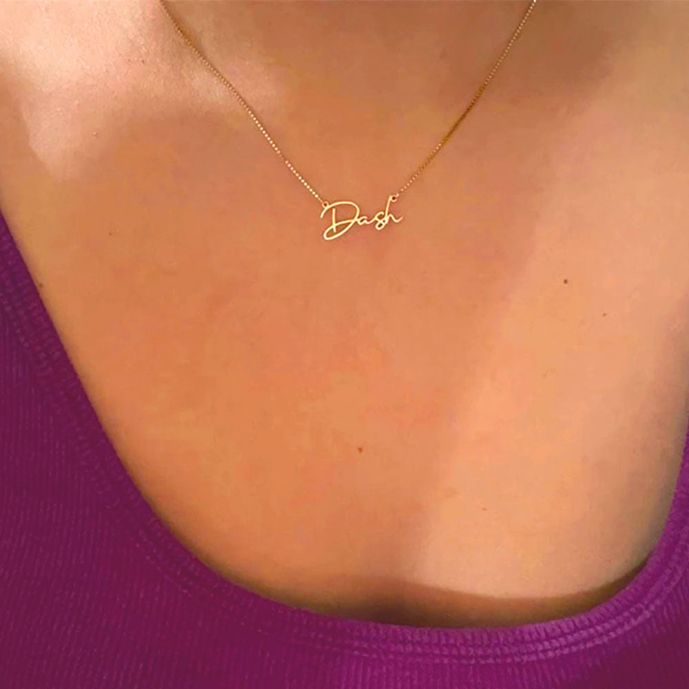 Stainless Steel Customized Name Necklace