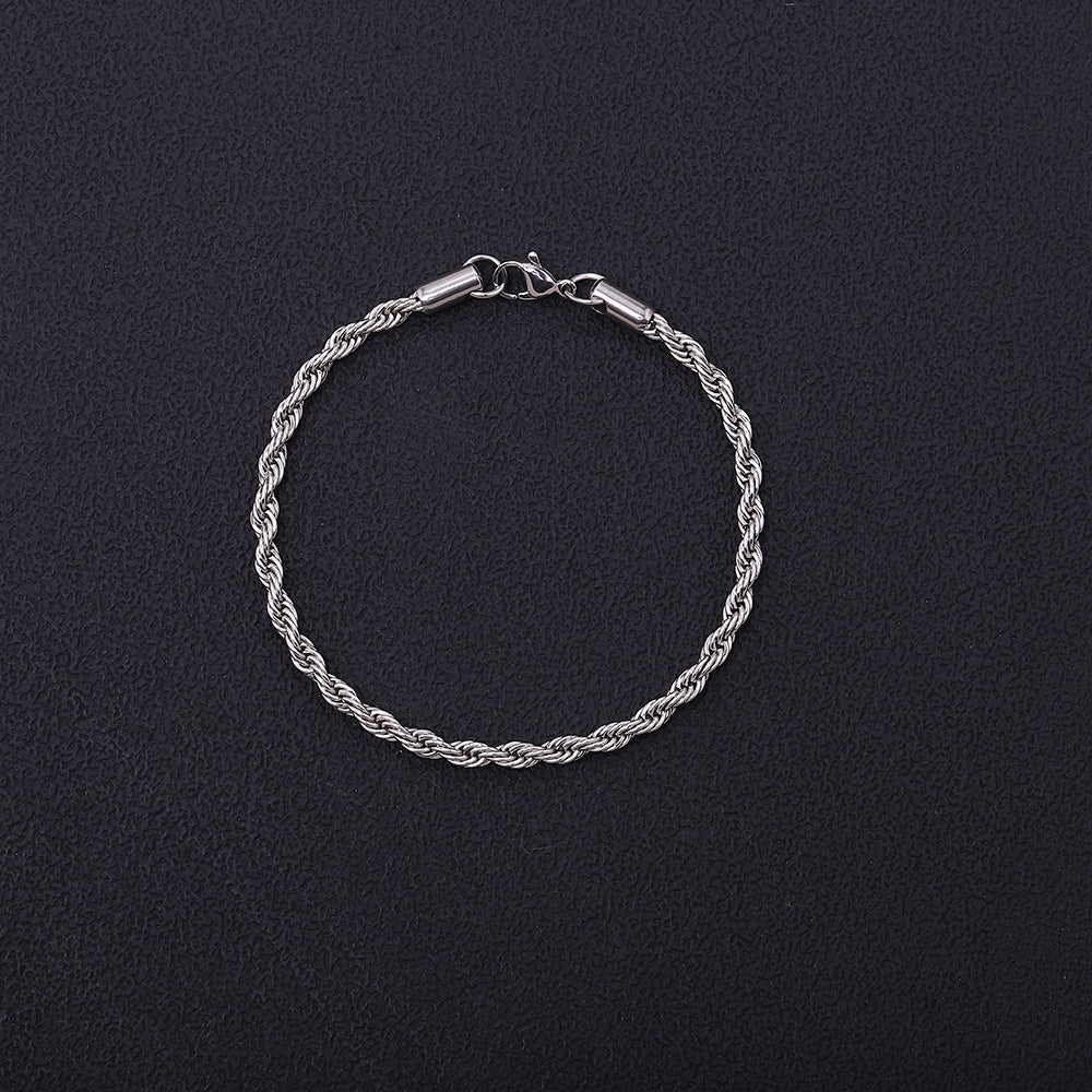 Twisted Gold Plated Bracelet