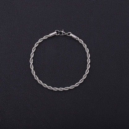 Twisted Gold Plated Bracelet