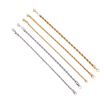 Twisted Gold Plated Bracelet