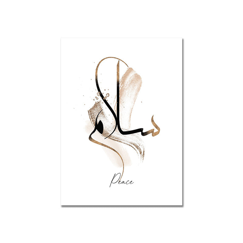 Canvas Core Spray Hanging Frameless Painting