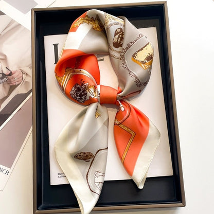 Silk Scarf Women's Headscarf Spring And Autumn