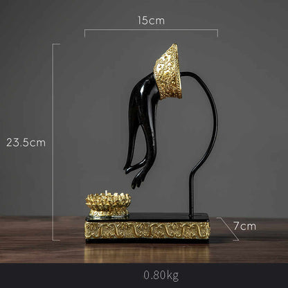 Elegant Candlestick Zen Ornaments