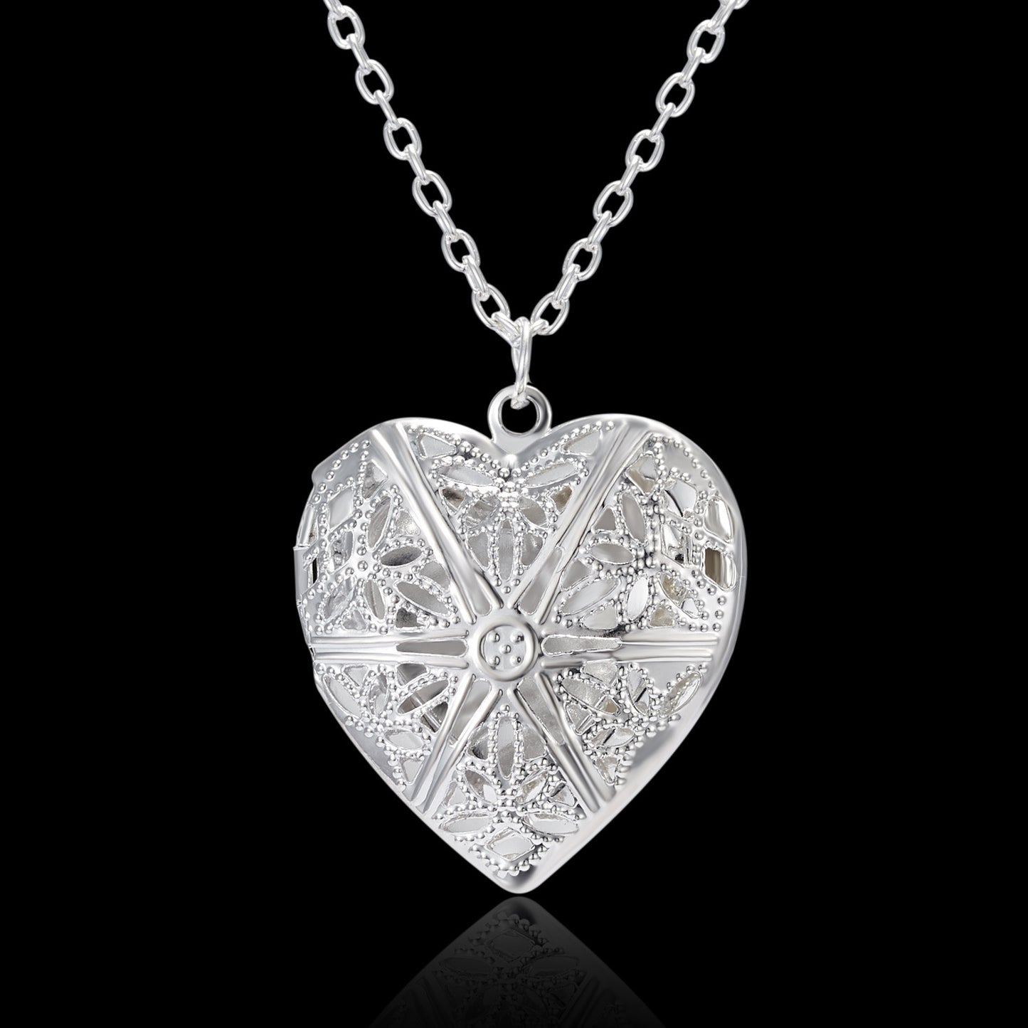 Forever Heart Locket Necklace