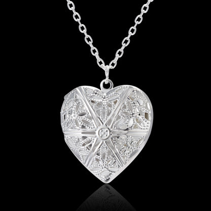 Forever Heart Locket Necklace
