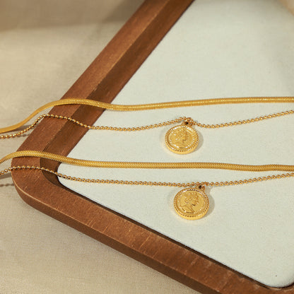 Luxury Retro Round Anklet