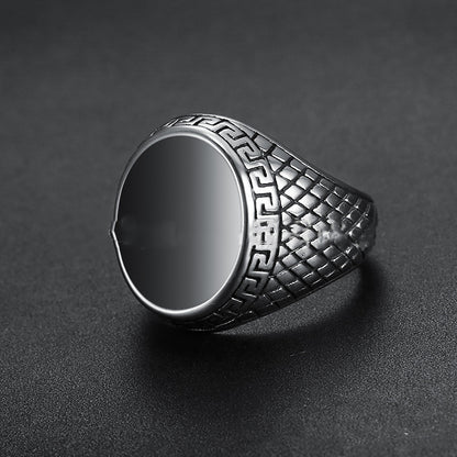 Vinyl Ring For Men
