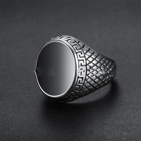 Vinyl Ring For Men