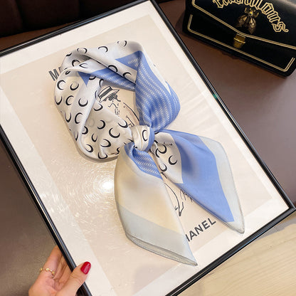 Silk Scarf Women's Headscarf Spring And Autumn