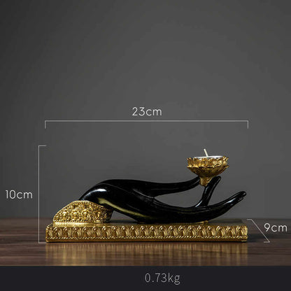 Elegant Candlestick Zen Ornaments