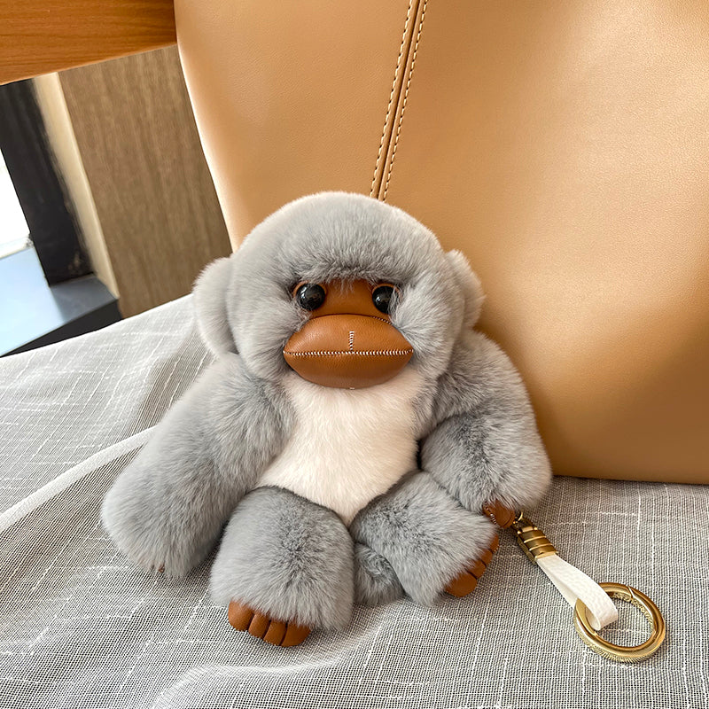 Long Arm Monkey Fur Pendant