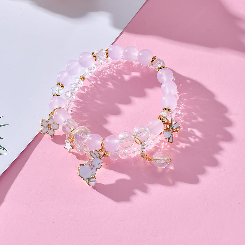 Chalcedony Crystal Bracelet