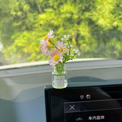 Healing System Small Vase Car Interior Decoration Ornament