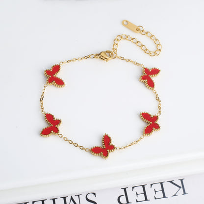 Simple Fashion Personality Temperament Butterfly Necklace