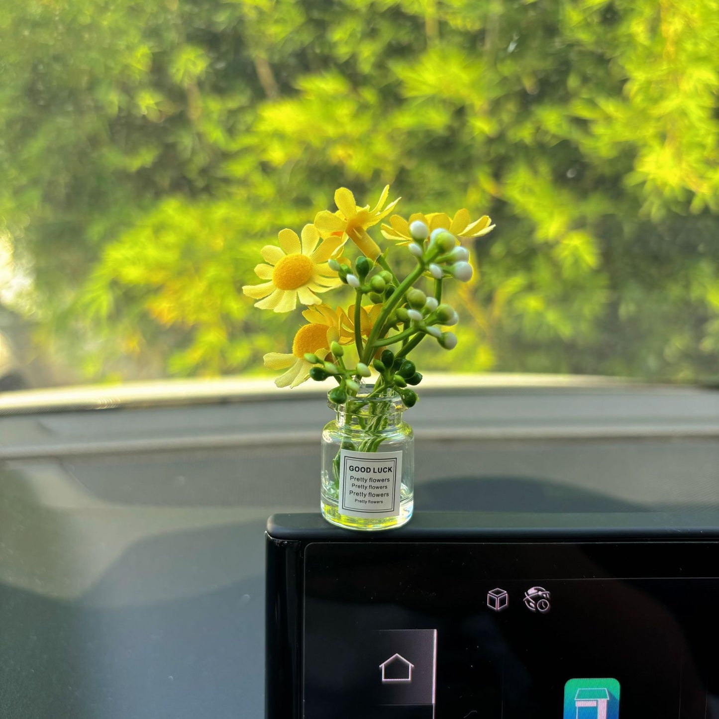 Healing System Small Vase Car Interior Decoration Ornament