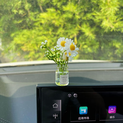 Healing System Small Vase Car Interior Decoration Ornament