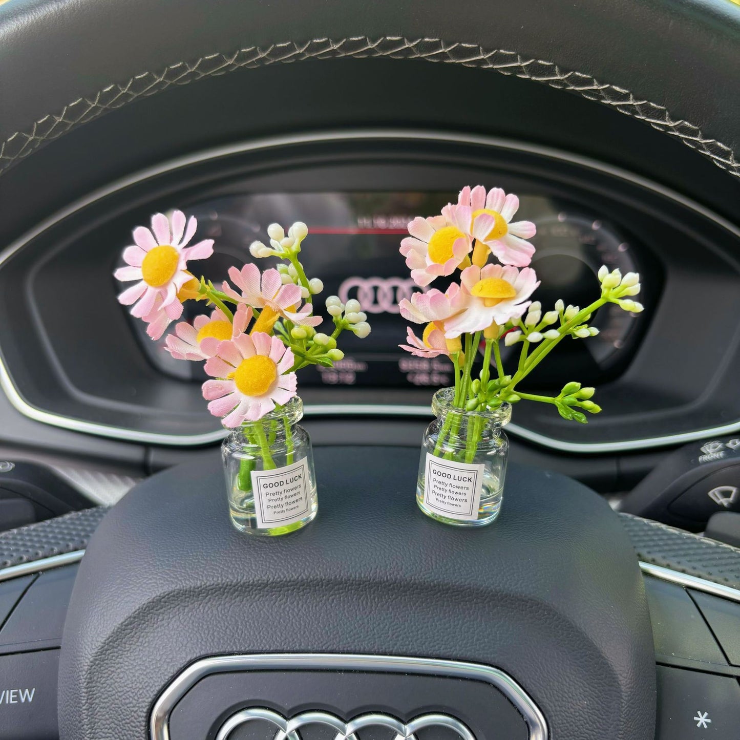Healing System Small Vase Car Interior Decoration Ornament