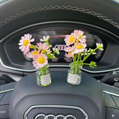 Healing System Small Vase Car Interior Decoration Ornament