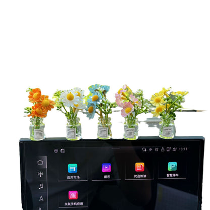 Healing System Small Vase Car Interior Decoration Ornament