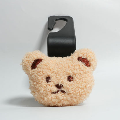 Cartoon Bear Car Seat Back Multifunctional Storage Hook