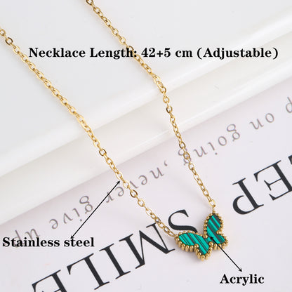 Simple Fashion Personality Temperament Butterfly Necklace