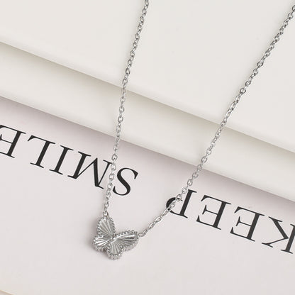 Simple Fashion Personality Temperament Butterfly Necklace