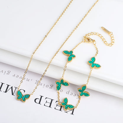 Simple Fashion Personality Temperament Butterfly Necklace