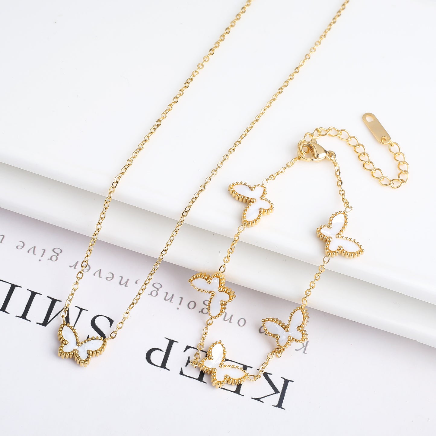 Simple Fashion Personality Temperament Butterfly Necklace