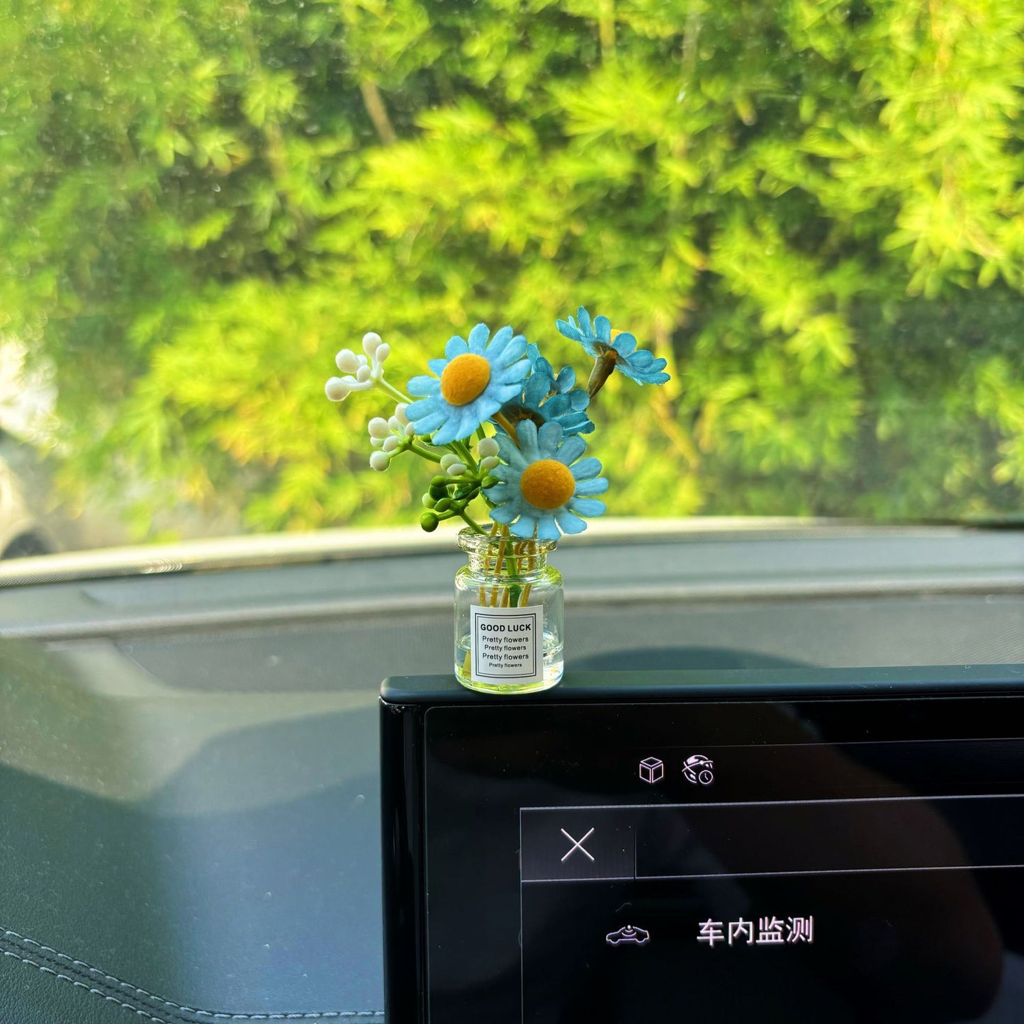 Healing System Small Vase Car Interior Decoration Ornament
