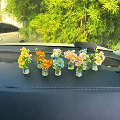 Healing System Small Vase Car Interior Decoration Ornament