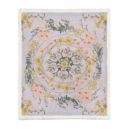 Flannel Blanket Air Conditioning and Napping Blanket