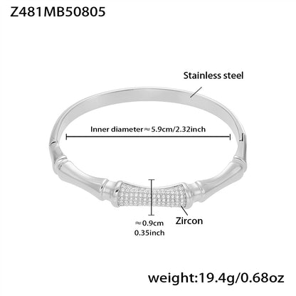 Zirconia Buckle Bracelet