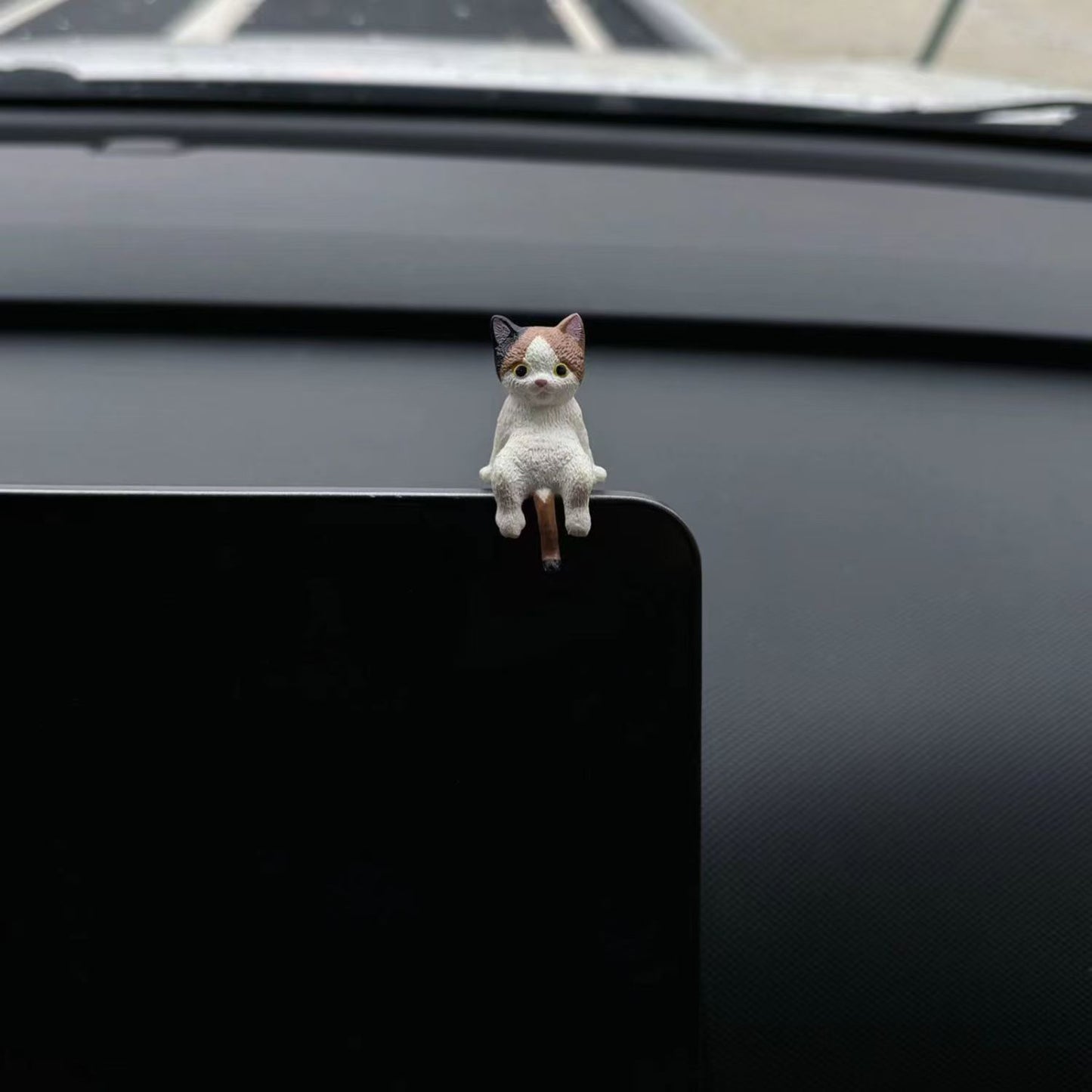 Adorably Cat Car Screen Ornament