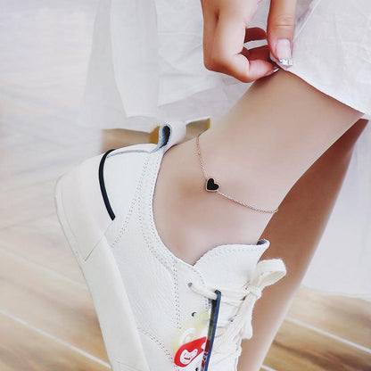 Love Double-sided Anklet