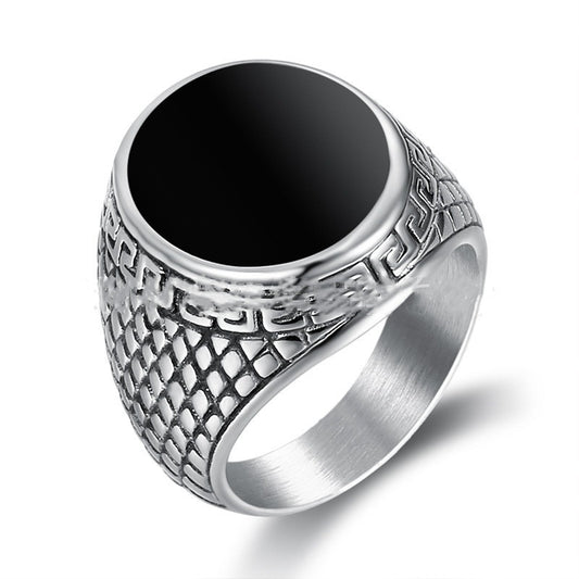 Vinyl Ring For Men