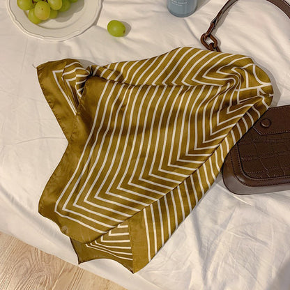 Silk Scarf Women's Headscarf Spring And Autumn