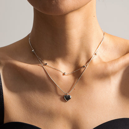 Double-layer Necklace 18K Gold-plated  Necklace