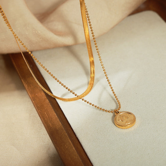 Luxury Retro Round Anklet