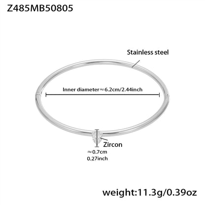 Zirconia Buckle Bracelet