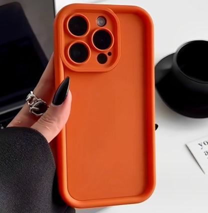 Frosted Photo Frame Simple Drop-resistant Soft Phone Case