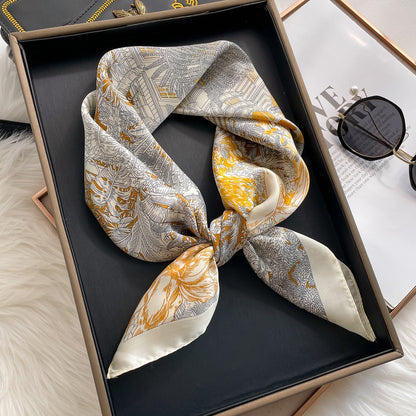 Silk Scarf Women's Headscarf Spring And Autumn