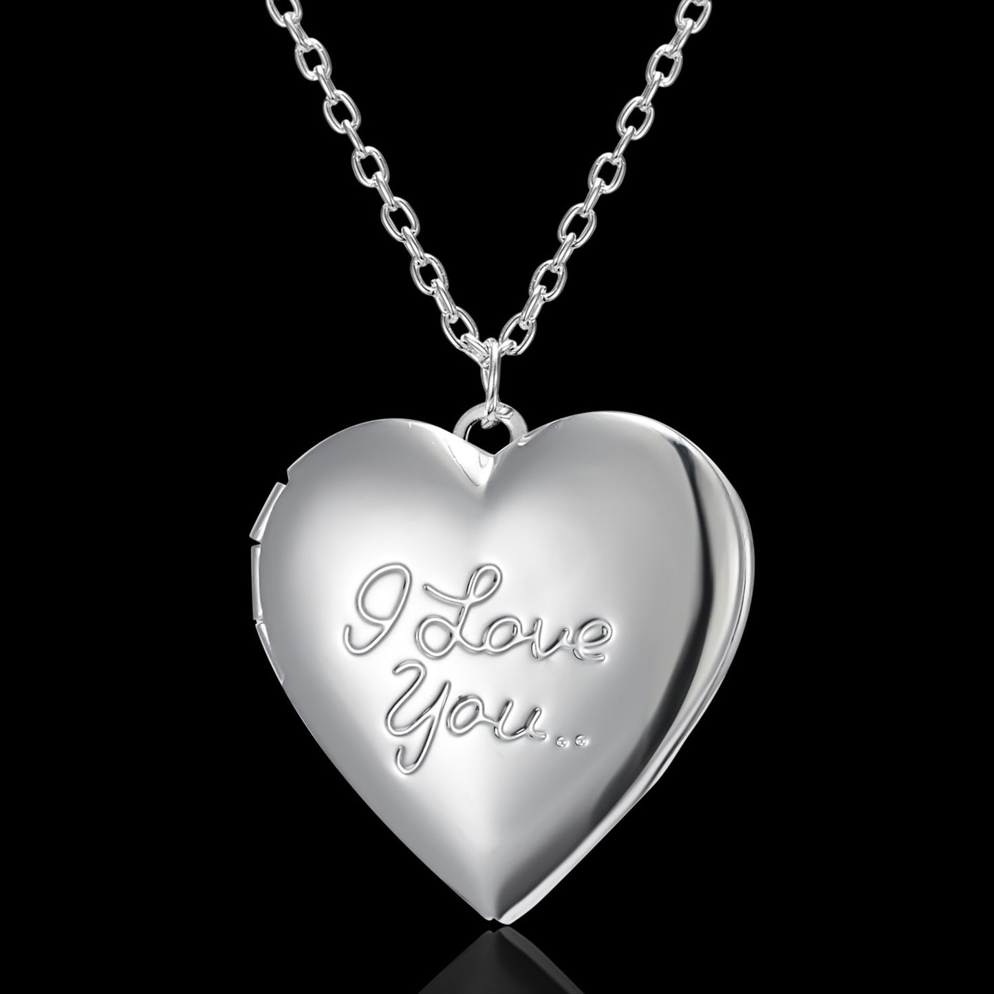 Forever Heart Locket Necklace