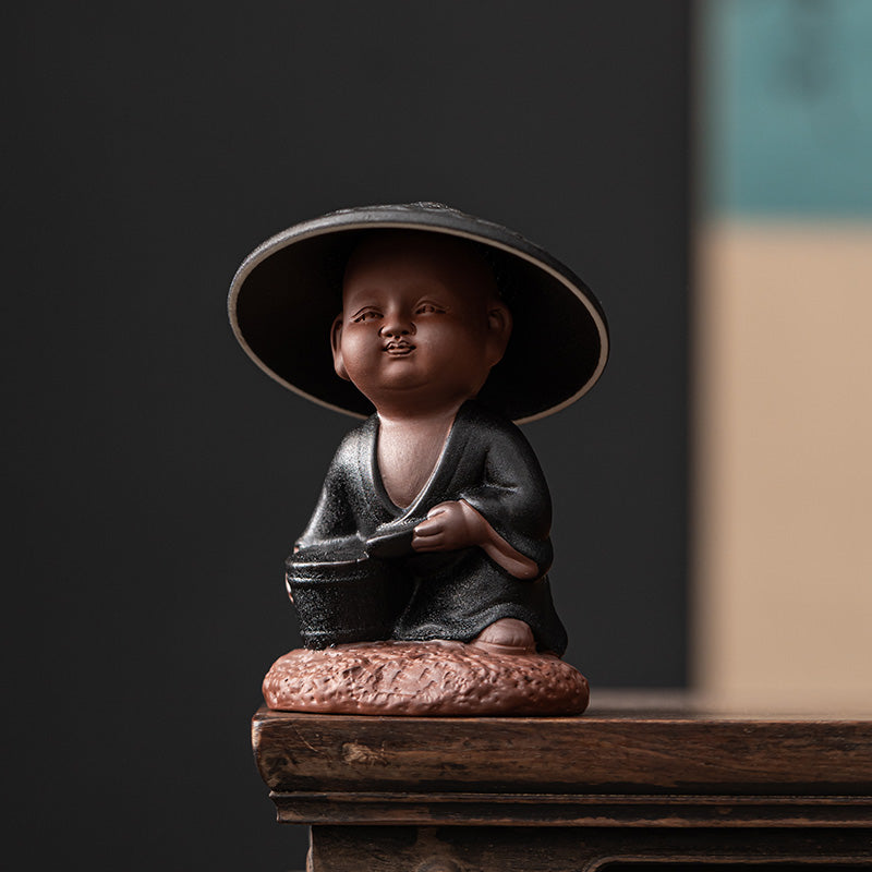 Monk Filtered Tea Ornament