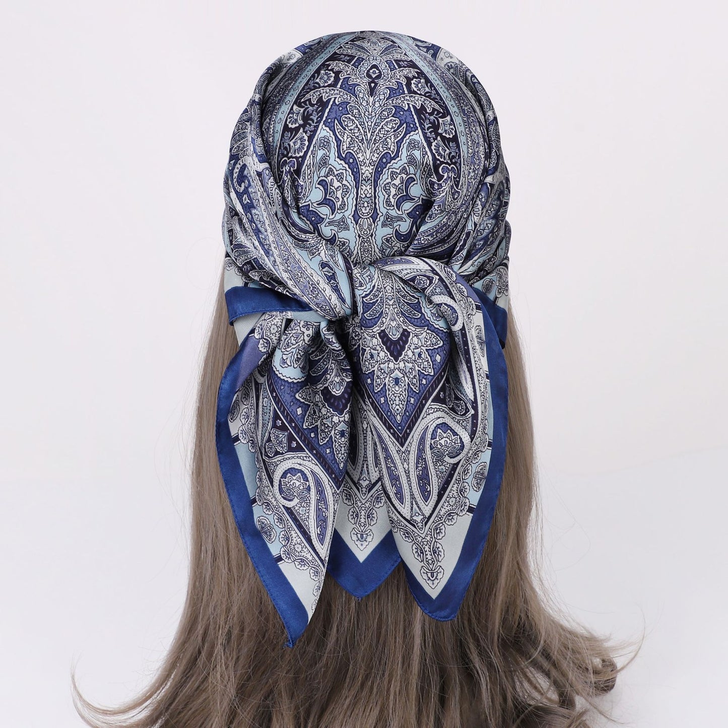 Printed Scarf Silk-like Fashion Shirt Scarf Scarf